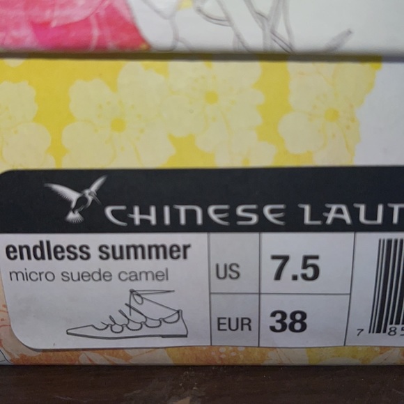 NIB CHINESE LAUNDRY Endless Summer Flat lace up - Picture 8 of 8